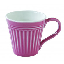 Чаша Mug 350мл Abitare тъмно розова